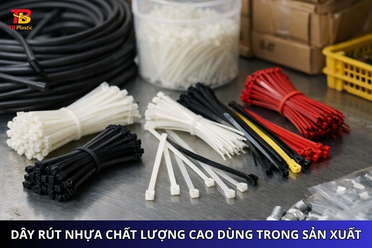 Dây rút nhựa chất lượng cao dùng trong sản xuất